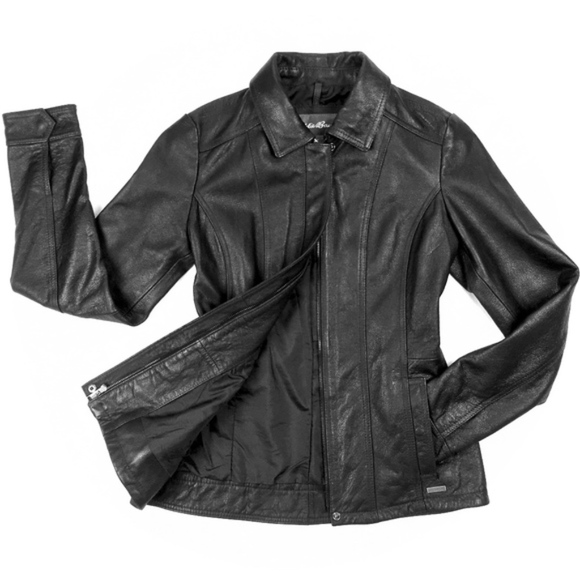 Eddie Bauer Jackets & Blazers - [SOLD] Eddie Bauer Tall Stine Leather Jacket | MT